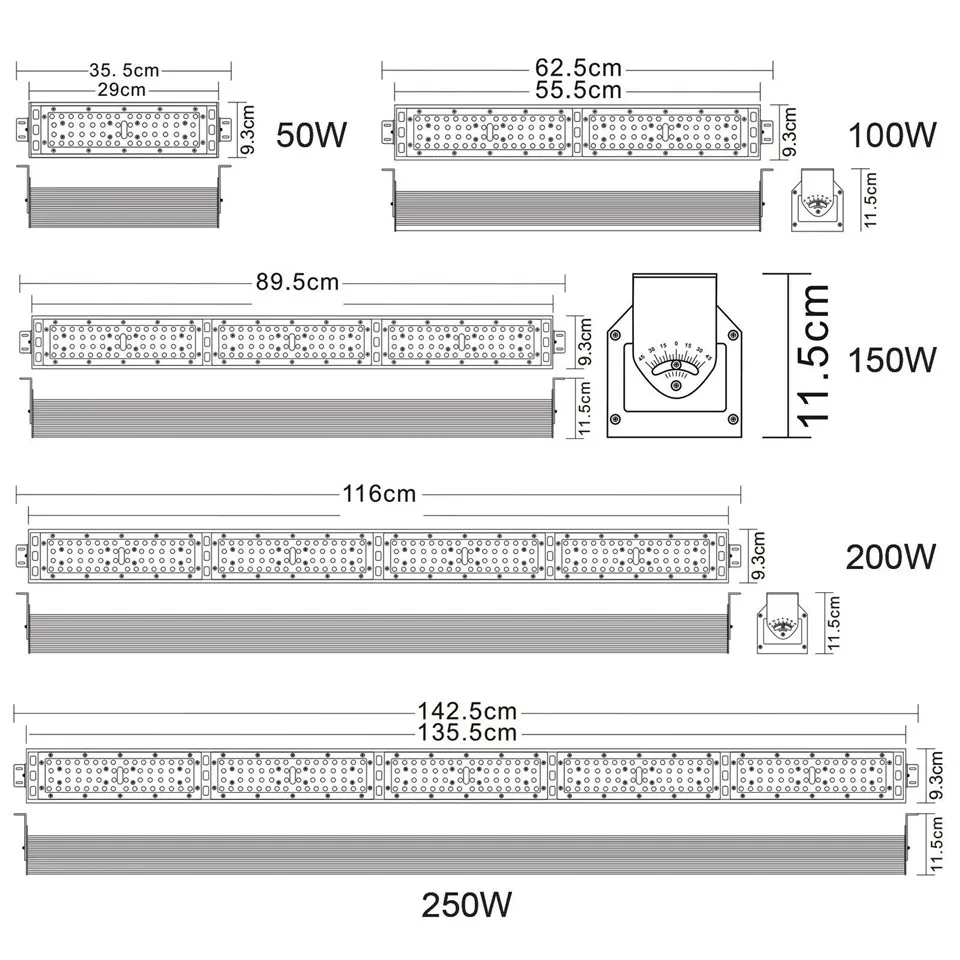 waterproof led grow light bar 4(001)